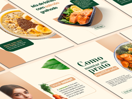Pack Canva Nutrição